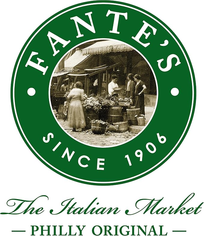 Fantes No-Peel, Self Cleaning Garlic Press, 6.25 x 1-Inches, the Italian Market Original since 1906
