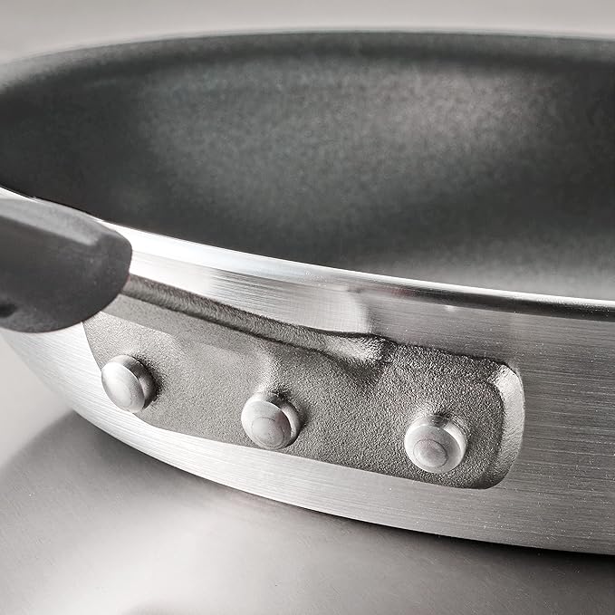 Tramontina Professional Fusion 10-Inch Non Stick Frying Pan | Heavy-Gauge Aluminum Skillet with Reinforced Nonstick Coating, Dishwasher and Oven Safe