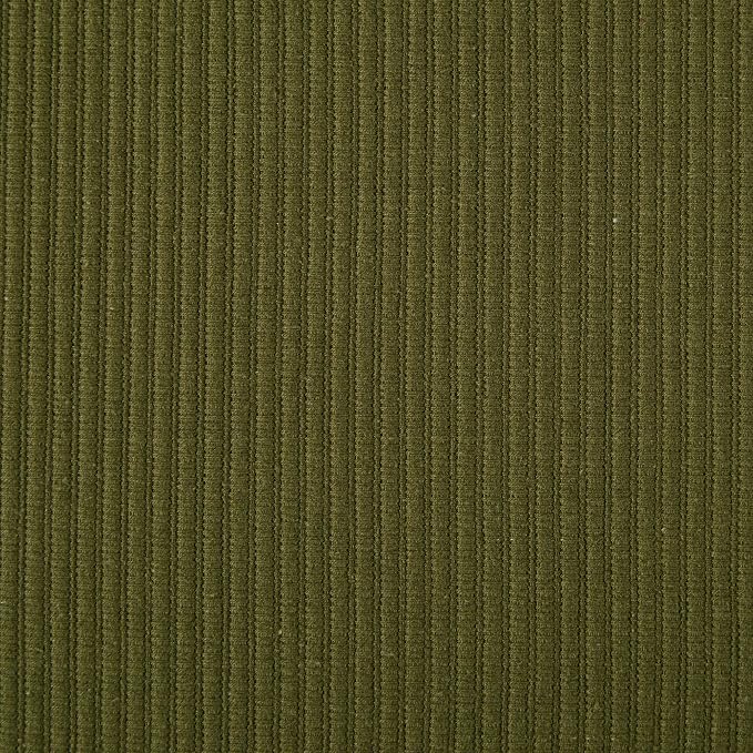 DII Basic Everyday Ribbed Tabletop 100% Cotton, Placemat Set, 13x19, Sage, 6 Piece