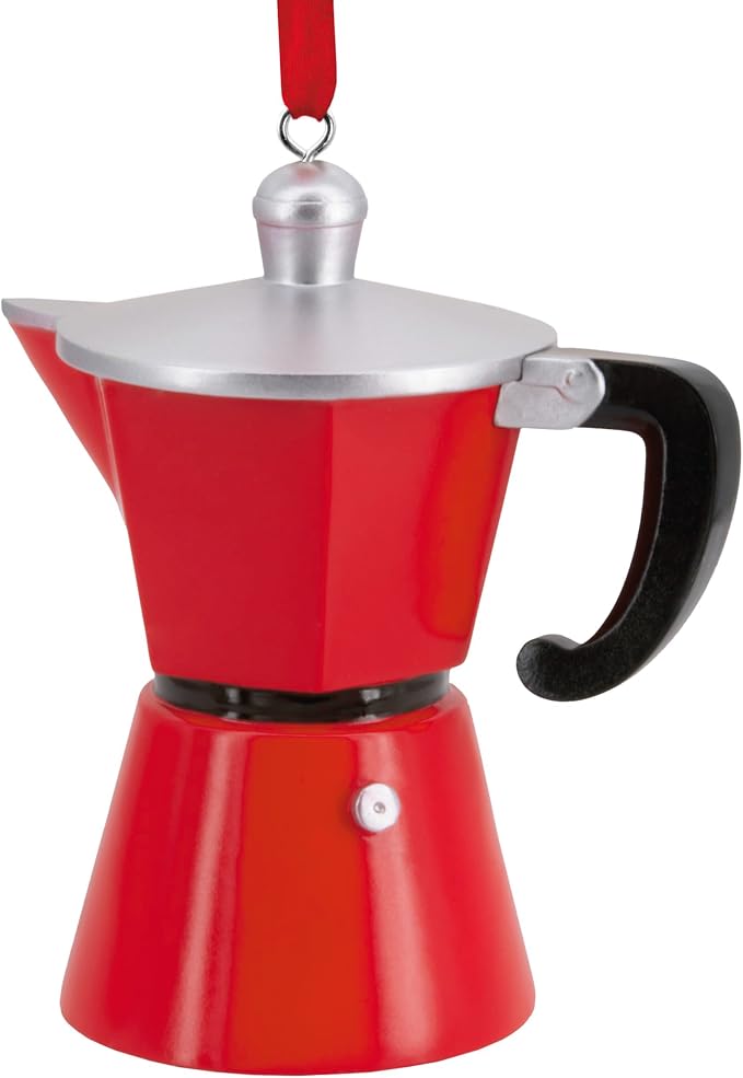Hallmark Coffee French Press Christmas Ornament