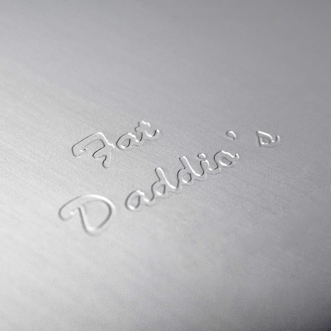Fat Daddio's Anodized Aluminum Round Cake Pans, 2 Piece Set, 7 x 3 Inch