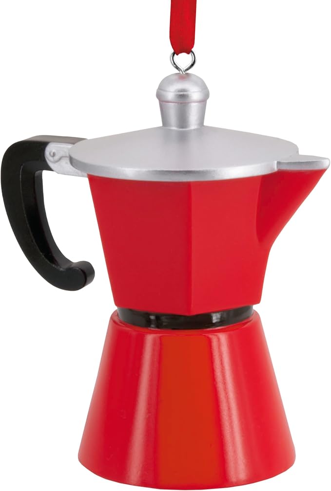 Hallmark Coffee French Press Christmas Ornament